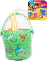 PLAY OUT Mini strandset-emmer+schepje+2x vorm 3 assorti-2