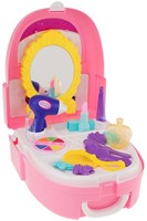 PRINCESS FRIENDS Set de belleza en mochila 19 piezas 14x24x28cm.-3