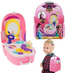 PRINCESS FRIENDS Beauty set in backpack 19 pieces 14x24x28cm.