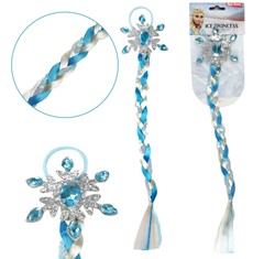 ICE PRINCESS Hair braid on elastic