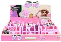 GLAMOUR&SHINE Beautyset in schatkist in display (9) 9,5x11,5x8,5cm.-2