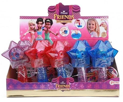 PRINCESS FRIENDS Staf met haarglitters 3 assorti(20DB)-2