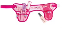 GLAMOUR&SHINE Set parrucchiere in marsupio + asciugacapelli vero 7x47,5x22cm.-3