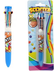 FUN Large ballpoint pen with 10 colors and scents