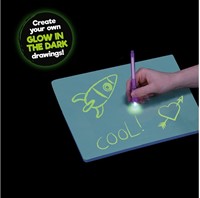 Teken met licht of onzichtbare inkt met accessoires - A3 2,1x30,2x42,7cm.-3