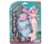 MERMAIDS Zeemeermin_Pop 21cm -Dress up- met accessoires 2 assorti-2