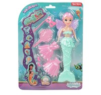 MERMAIDS Zeemeermin_Pop 21cm -Dress up- met accessoires 2 assorti-3