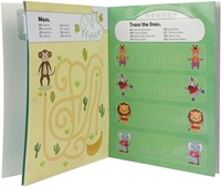 Herbruikbaar activiteitenboek -Wild Dier- met pen-3