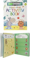 Herbruikbaar activiteitenboek -Wild Dier- met pen-2