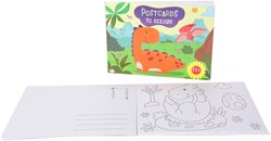 Kleurboek -Dino Post- ansichtkaarten 20st