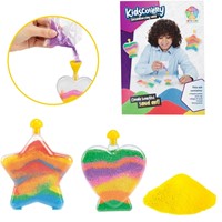 KIDSCOVERY Set decoratiezand met fles (diy) 2 assorti