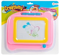CREATIVITY Tavolo da disegno magnetico incl. 2 penne assortite 25x26,5 cm-2