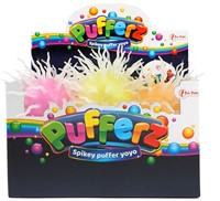 PUFFERZ Pufferbal Super Shiny Spikey 8cm 6 assorti in display (12)-2