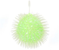 PUFFERZ Pufferbal SuperGlitter 12cm 6 assorti 17x17x17cm.-2