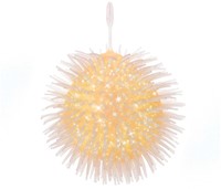 PUFFERZ Pufferbal SuperGlitter 12cm 6 assorti 17x17x17cm.-3