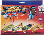 FUN Mini tafelspellen -Shoot n Score Sports- 4in1-2