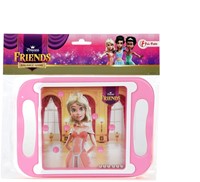 PRINCESS FRIENDS Geduldspel puzzel  Prinses  3 assorti 1x21x21cm.-2