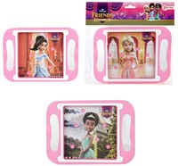 PRINCESS FRIENDS Geduldspel puzzel  Prinses  3 assorti 1x21x21cm.