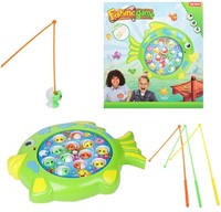 GAMES Visspel draaischijf -Vang de Vis- met geluid