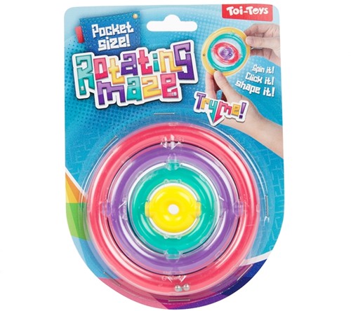 DIVERTENTE Labirinto pazienza game_puzzle -Giroscopio- 4 assortiti
