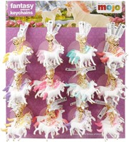 MOJO Keychain -Unicorn- 12 assorted (72DB)-2