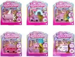 Mini Barbie Land Speelset Pop met voertuig Color Change 14x15cm assortie in display (6)