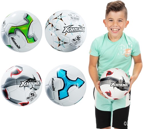 ADRENIX Football (taille 5-PVC) -Haute Qualité- 4 assortis