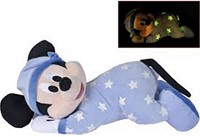 Disney Mickey Mouse Pluche Glow in the Dark 30cm