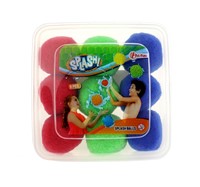 SPLASH Super splashballen 7cm -9st 2 assorti-2
