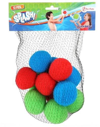 SPLASH Super splashballen 5cm -12st in net-2