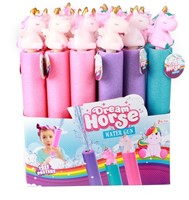 DREAM HORSE Waterspuit waterpistool Eenhoorn 3 assorti in display (24) 7x5,5x34cm.-2