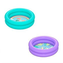 BESTWAY Zwembad 2-rings 61cmxH15cm 2 assorti
