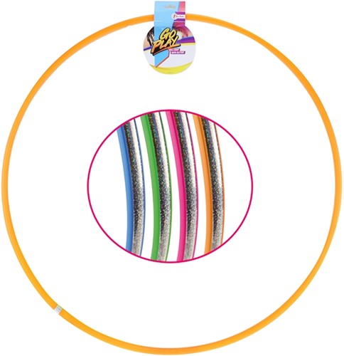 GO PLAY Hoelahoep met glitter 66_72_76_82cm 4 assorti