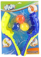 SPLASH Water vangbalspel -2x schep+3 splashballen-2