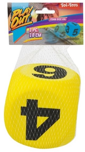 PLAY OUT Foam dobbelsteen XXL -Bright- 10cm EVA 4 assorti-3