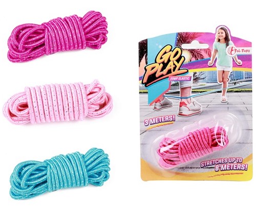 GO PLAY Spring Elastiek 3 assorti 12x16cm