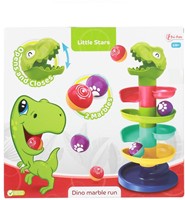 LITTLE STARS Baby knikkerbaan Dinosaurus 9x28x26cm.-2