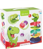 LITTLE STARS Baby knikkerbaan Dinosaurus 9x28x26cm.-3