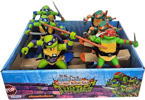 Teenage Mutant Ninja Turtels Figures Sewer Shreders Movie Assorti 12,5x13cm Display (6)