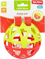 LITTLE STARS Baby open rammelbal -Flexi- 10cm 2 assortie-3