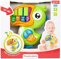 LITTLE STARS Baby piano mt muziek-Toekan- Licht & Geluid 2 assortie-2