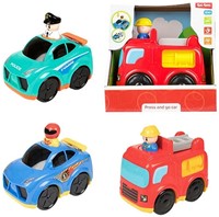 LITTLE STARS Auto -Press N Go- 17cm 3 assorted