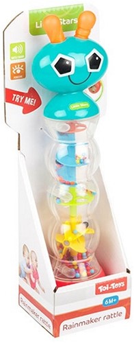 LITTLE STARS Baby rammelaar -Regenmaker- +spiegel-3