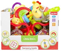 LITTLE STARS Baby rammelaar -My First- 6 assortie-2