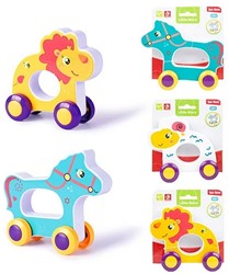 LITTLE STARS Baby duwdier -Wobbly- frictie 3 assortie