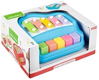 LITTLE STARS Baby piano_xylo met stokken 2in1 2 assortie-2