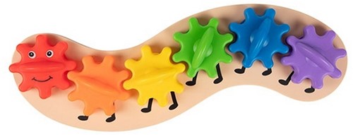 LITTLE STARS Baby rups met draaiende tandwielen-3