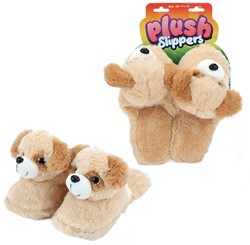 PLUSH Pluchen pantoffels_sloffen 'Hond' -mt 25-27