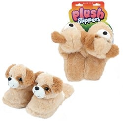 PLUSH Pluchen pantoffels_sloffen 'Hond' -mt 28-30