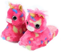 PLUSH Pluchen pantoffels_sloffen Eenhoorn met 28-30-3